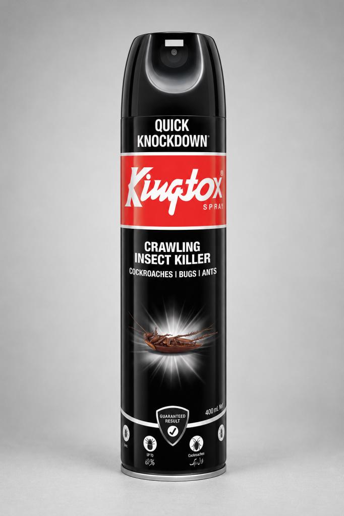 Kingtox Crawling Insect Killer (Black) Insecticide Spray