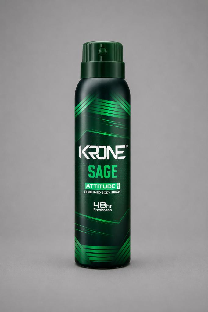 Krone Attitude Sage Body Spray Deodorant