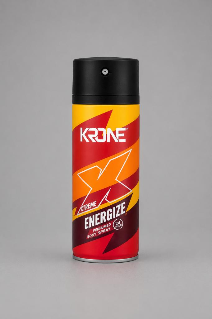 Krone Xtreme Energize Body Spray Deodorant