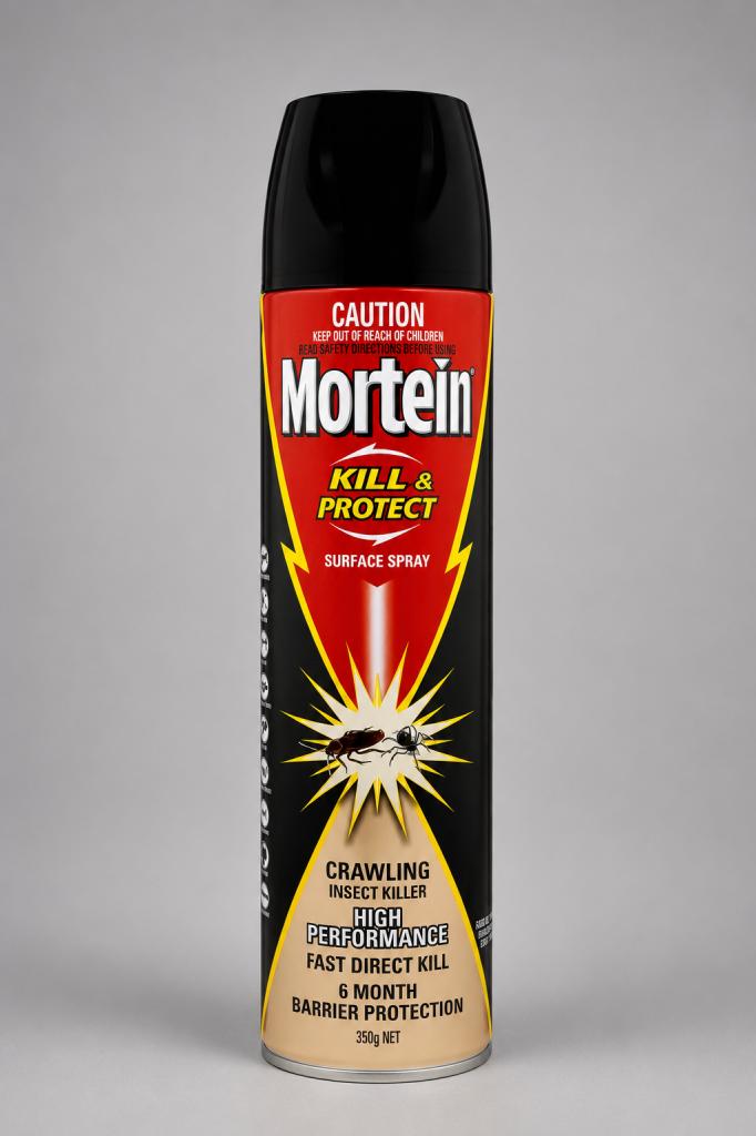 Mortein High Performance Spray Black Insecticide Spray