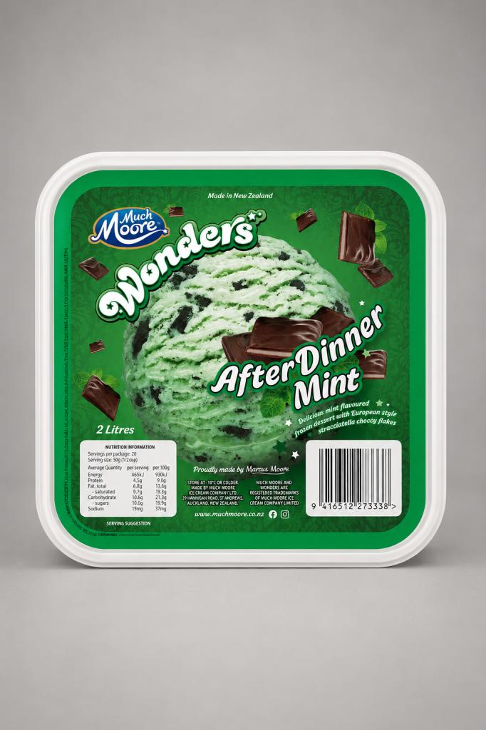 Much Moore Marvels After Dinner Mint Ice Cream & Sorbets