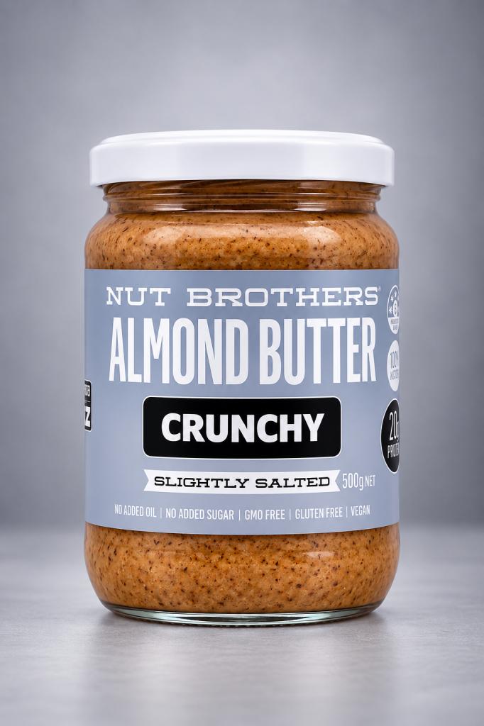 Nut Brother Almond Butter Crunchy Slightly Salted Jams, Honey & Spreads