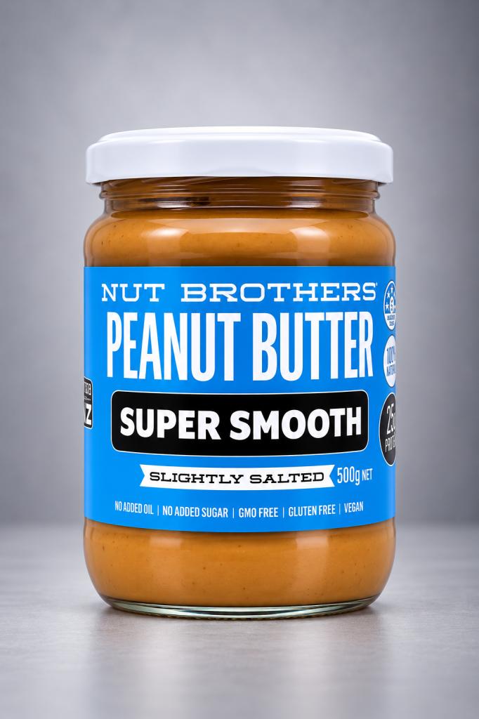 Nut Brother Peanut Butter Super Smooth Jams, Honey & Spreads