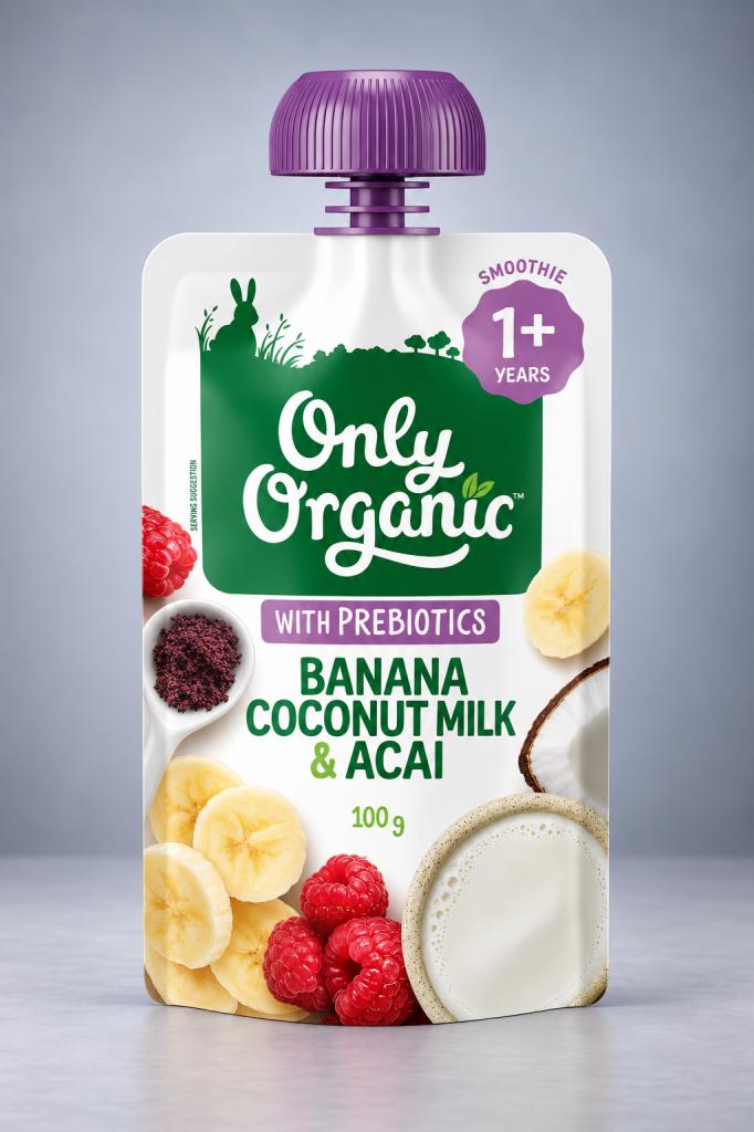 Only Organic Coconut~ Banana & Acai Baby Food