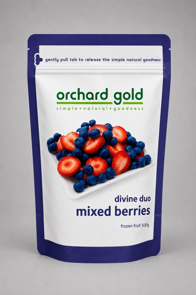 Orchard Gold Divine Duo Mixed Berries Frozen Fruits