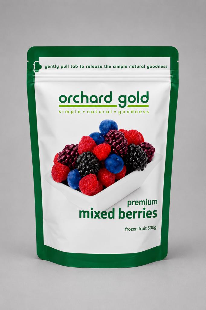 Orchard Gold Premium Mixed Berries Frozen Fruits