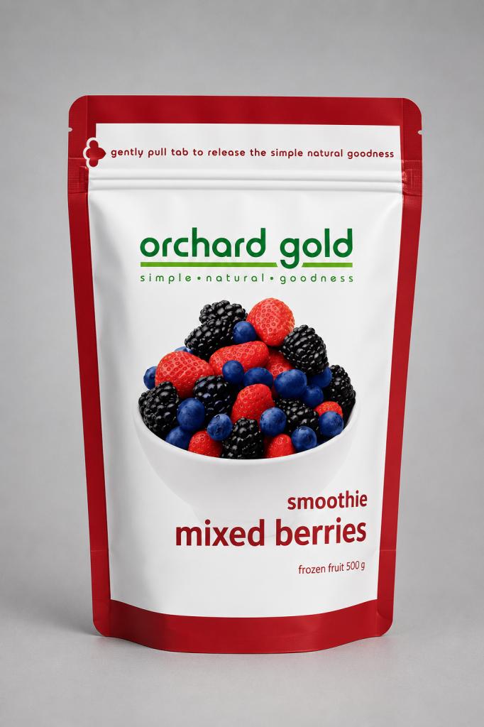 Orchard Gold Smoothie Blend Mixed Berries Frozen Fruits