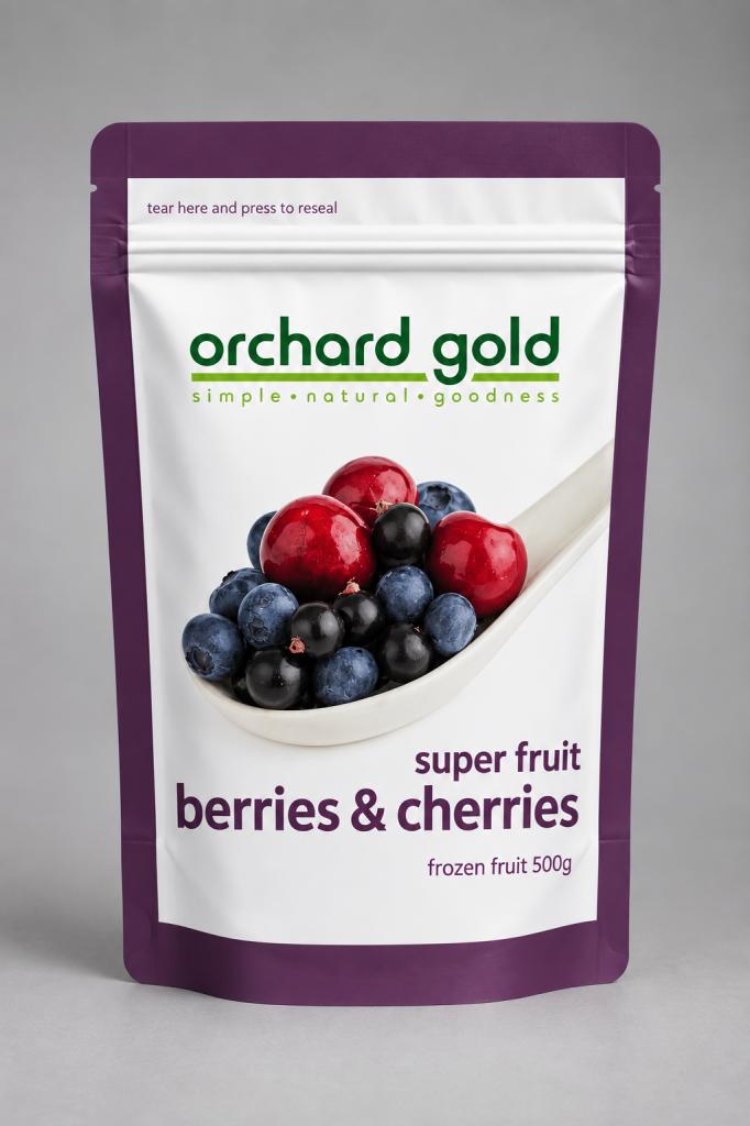 Orchard Gold Super Fruit Berries & Cherries Frozen Fruits