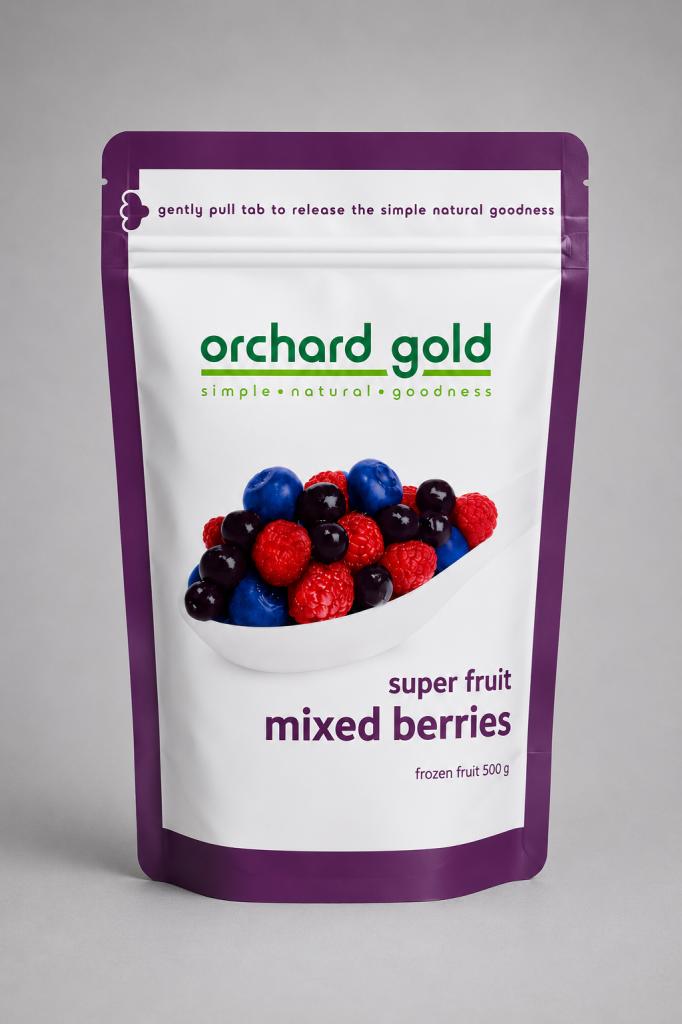 Orchard Gold Super Fruits Mixed Berries Frozen Fruits