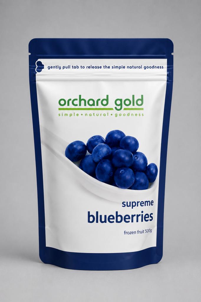 Orchard Gold Supreme Blueberries Frozen Fruits
