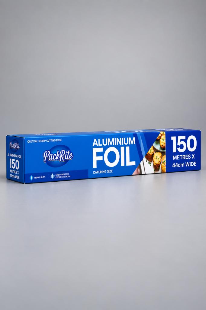 PackRite Aluminium Foil 150m Clingfilm, Foil & Baking Paper
