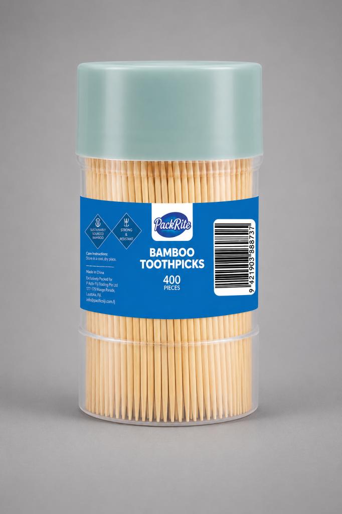 PackRite Bamboo Toothpicks Cooking, Bakeware & Disposables