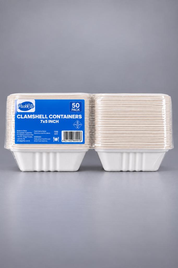 PackRite Clamshell Container 7'5 Cooking, Bakeware & Disposables