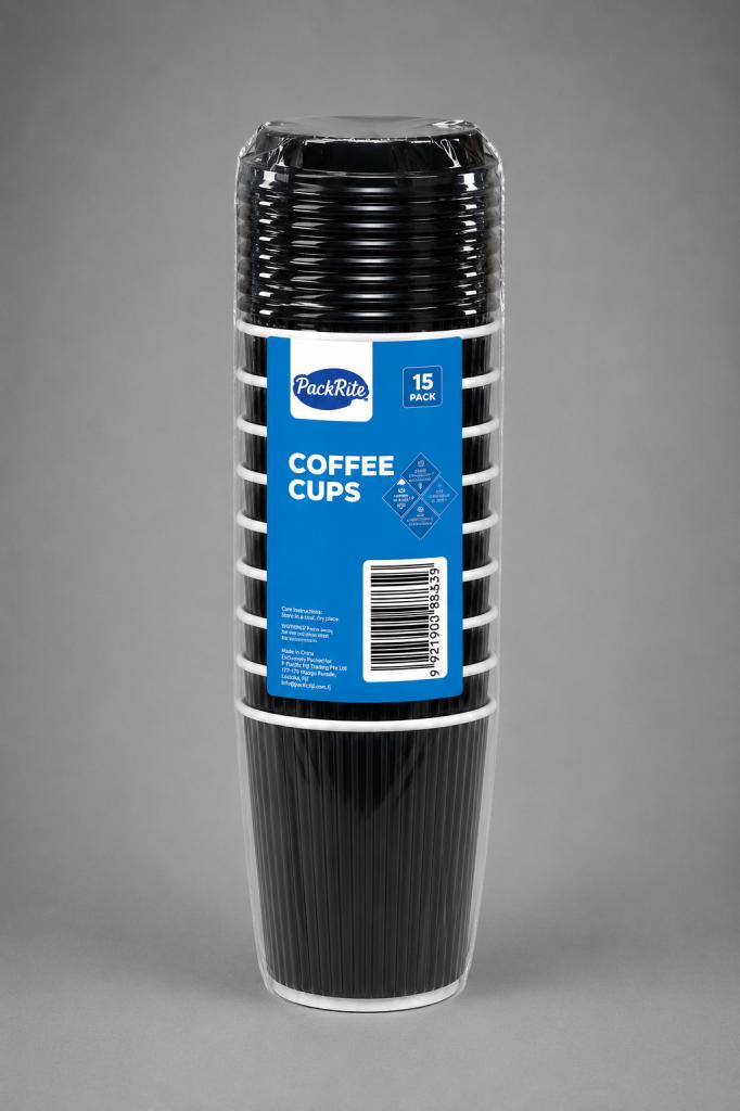 PackRite Coffee Cup with Lid 10`s Cooking, Bakeware & Disposables