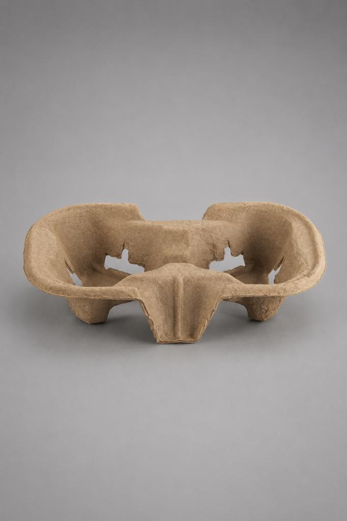 Pulp Drink Tray (2 Tray) Commercial Packaging & Disposable