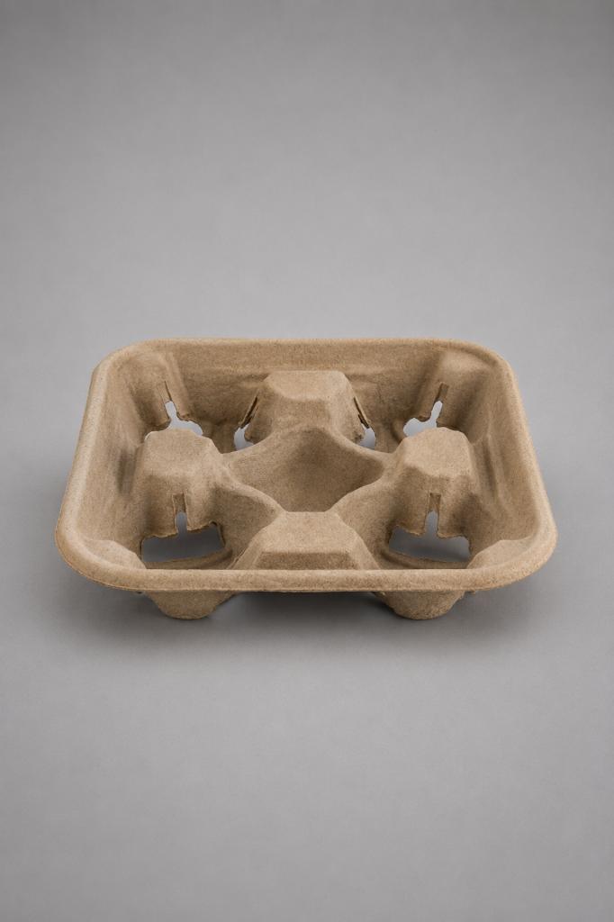 Pulp Drink Tray (4 Tray) Commercial Packaging & Disposable
