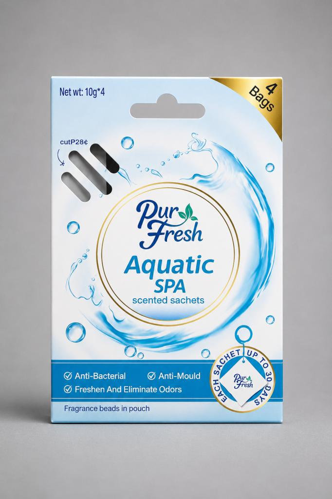 Pur Fresh Aquatic Spa Scented Sachets Air Fresheners