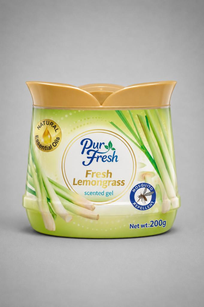 Pur Fresh Lemon Grass Scented Gel Air Fresheners