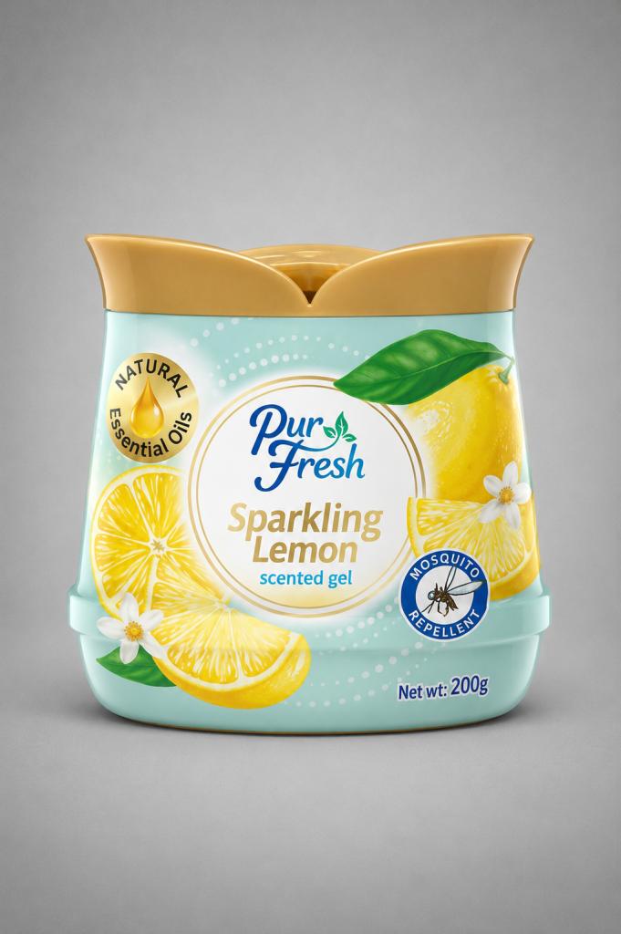 Pur Fresh Sparkling Lemon Scented Gel Air Fresheners