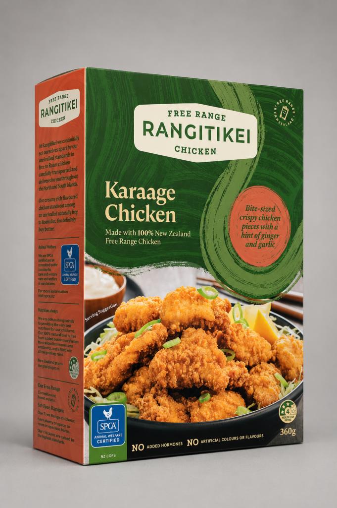 Rangitikei Karaage Chicken Frozen Meat & Seafood