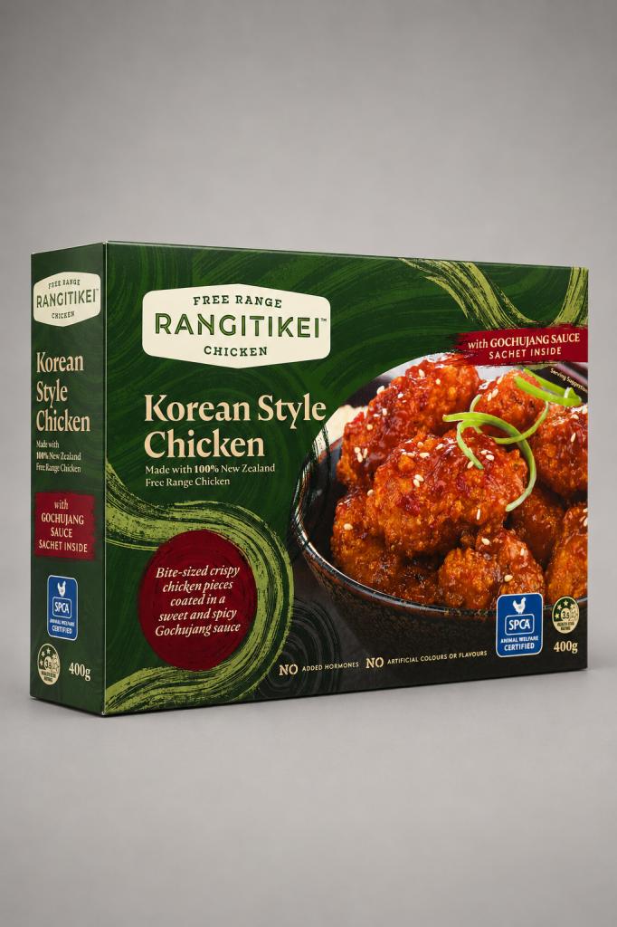 Rangitikei Korean Style Chicken Frozen Meat & Seafood