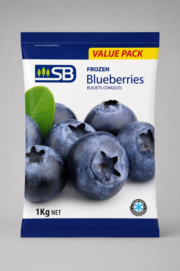 SB Blueberry Frozen Fruits