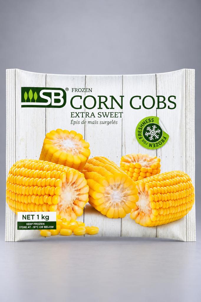 SB Corn Cobs Frozen Vegetables
