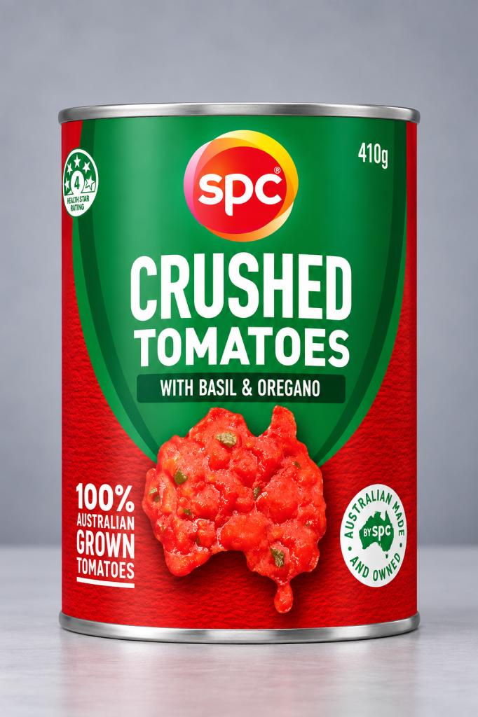 SPC Crushed Tomatoes Basil & Oregano Canned Foods 
