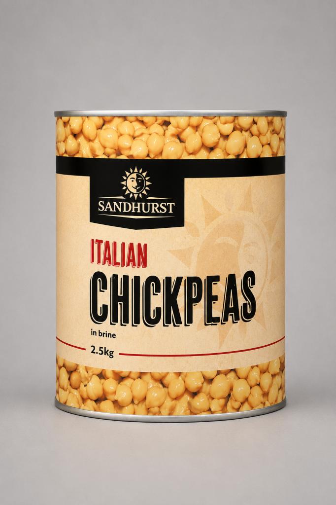 Sandhurst Chick Peas in Brine Canned Vegetables