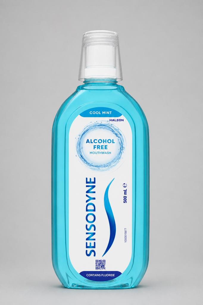 Sensodyne Alcohol Free Mouthwash Cool Mint Health & Beauty