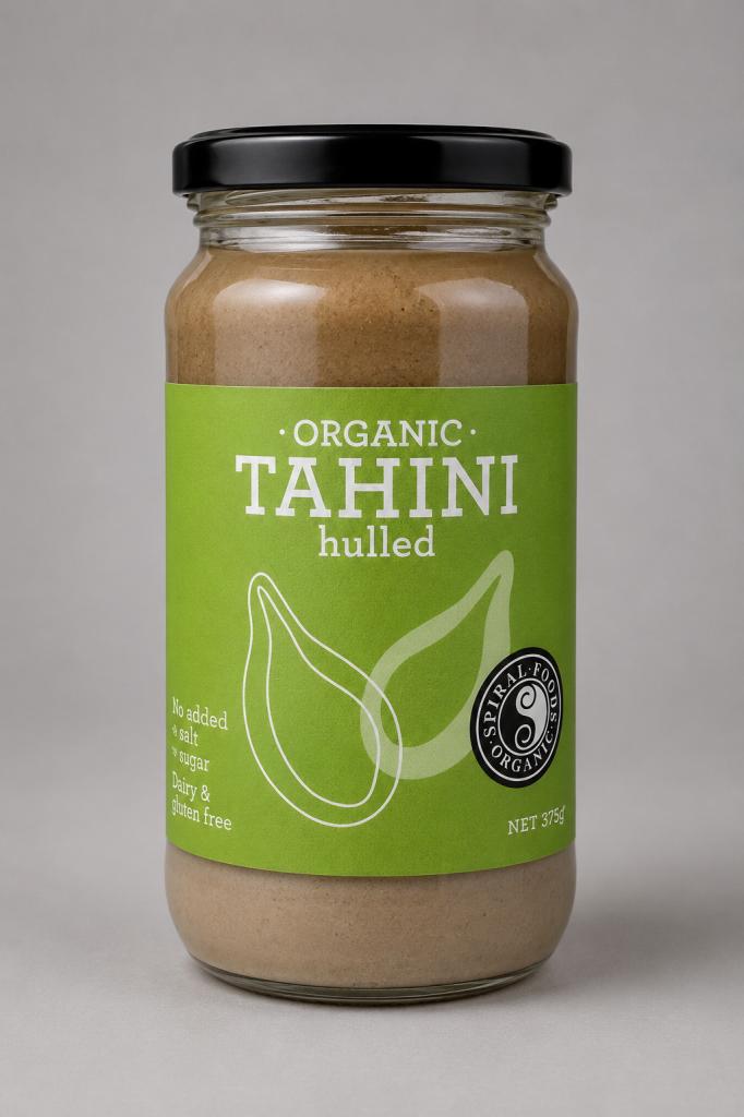 Spiral Foods Organic Tahini Hulled Nut Spreads