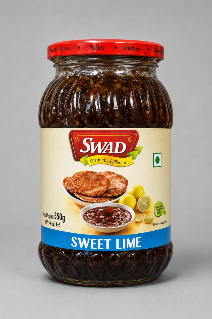 Swad Sweet Lime Chutney Retail - Chutneys & Relish