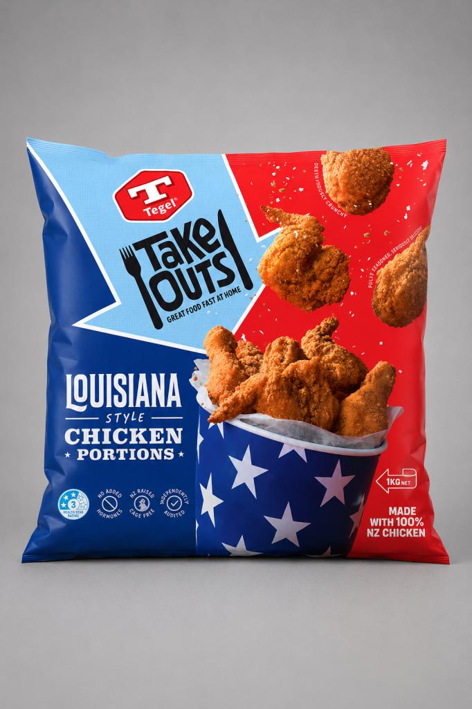 Tegel Take Outs Louisiana Style Portions Frozen Meat & Seafood