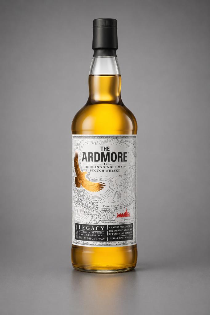 The Ardmore Traditional Peated Imported Spirits