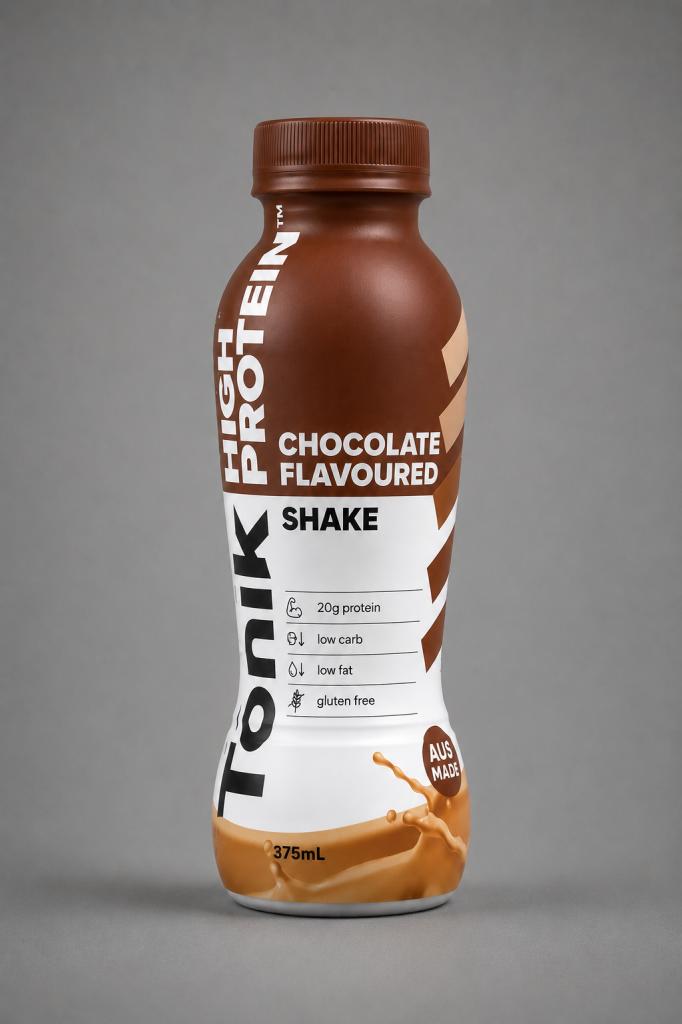 Tonik High Protein Chocolate Flavoured Sports & Energy Drinks