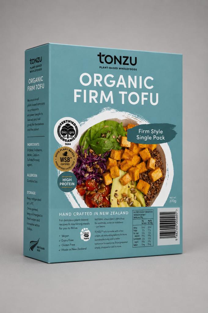 Tonzu Organic Tofu Firm Style Chilled & Frozen