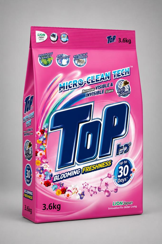 Top Blooming Fresh Detergent Powder Laundry Detergents