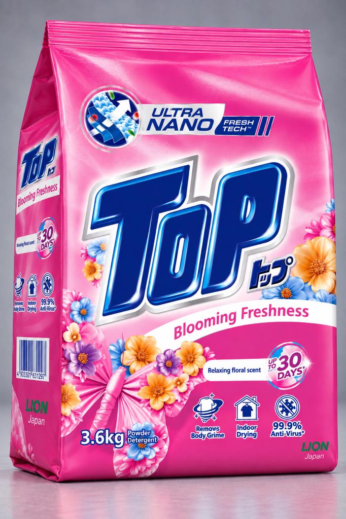 Top Blooming Fresh Detergent Powder Laundry Detergents