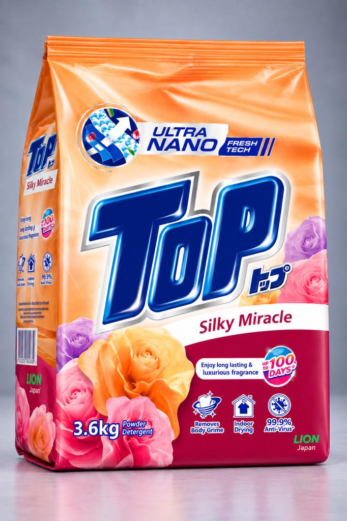 Top Silky Miracle Detergent Powder Laundry Detergents