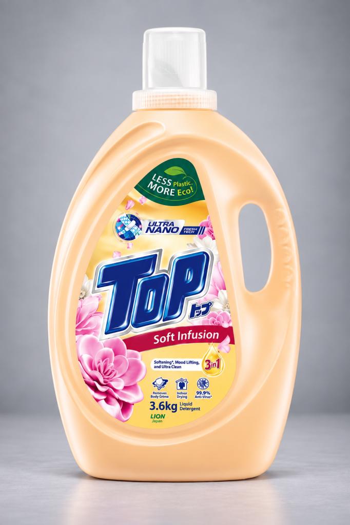 Top Soft Infusion Liquid Laundry Detergents