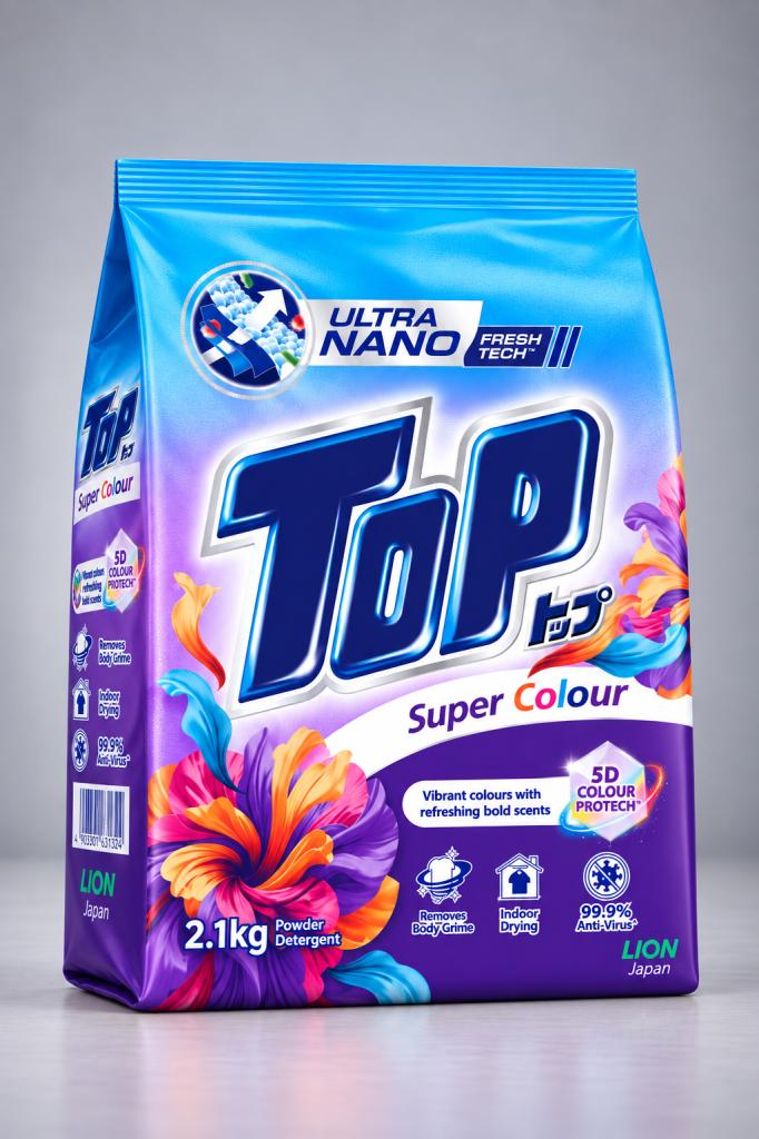 Top Super Colour Detergent Powder Laundry Detergents