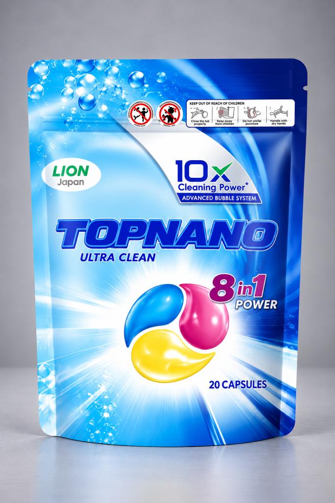 TopNano Ultra Clean Detergent Powder Laundry Detergents