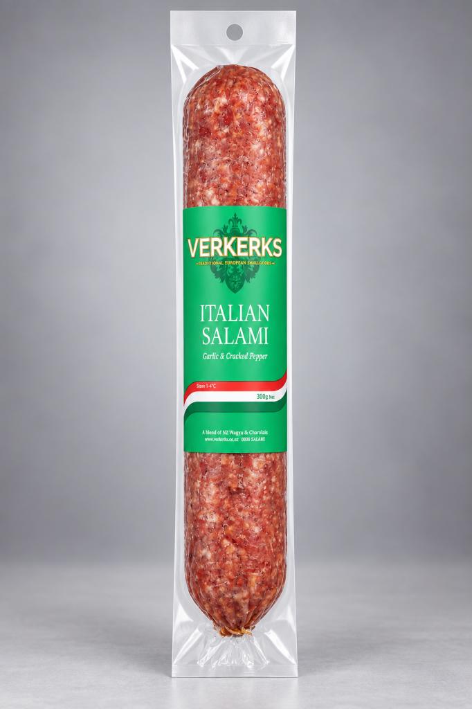 Verkerks Italian Salami Frozen Meat & Seafood
