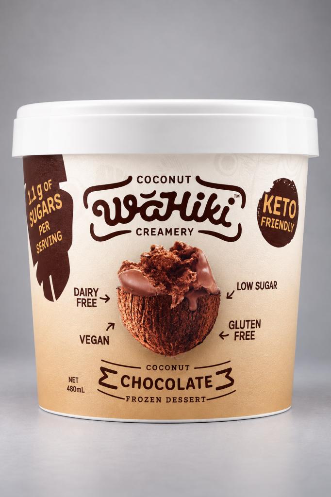 Wahiki Coconut Chocolate Ice Cream Ice Cream & Sorbets