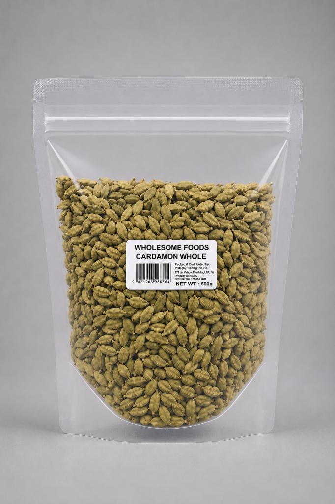 Wholesome Foods Cardamom Herbs, Spices & Stock