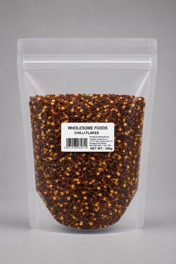 Wholesome Foods Chilli Flakes Herbs, Spices & Stock