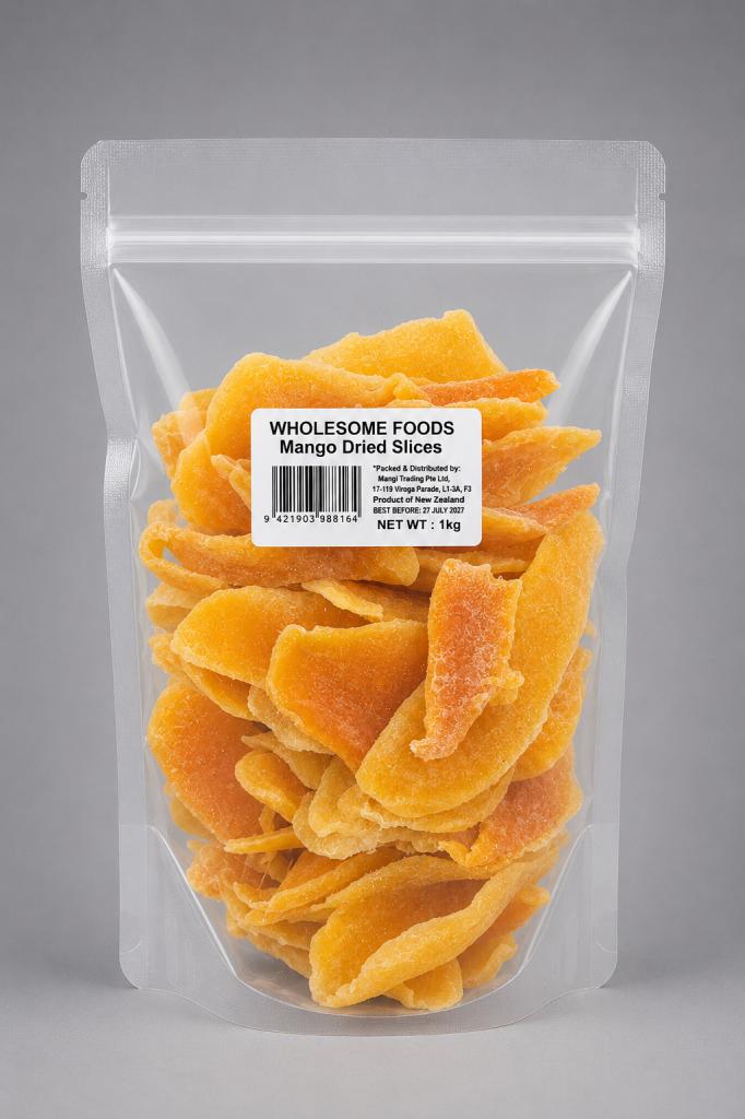 Wholesome Foods Mango Dried Slices Dried Fruits, Nuts, Seeds & Coconut