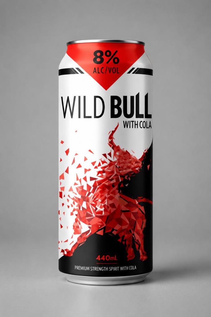 Wild Bull With Cola Imported Beer, Cider & RTD's