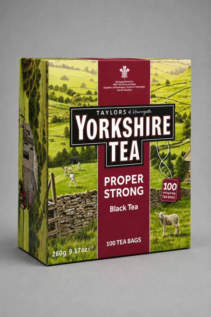 Yorkshire Teabags 100`s Tea & Milk Drinks
